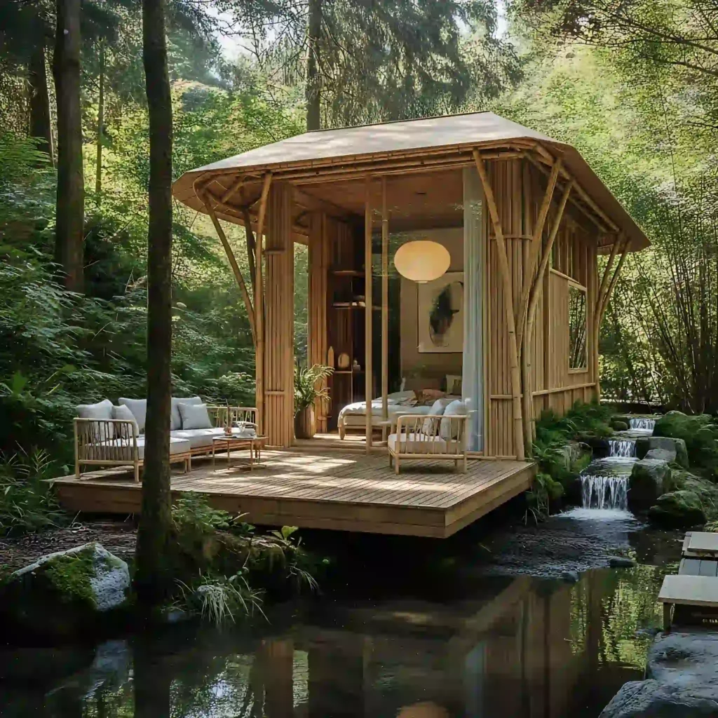bamboo cottage