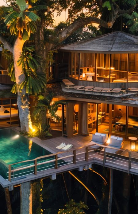 wooden cottages in Mohali